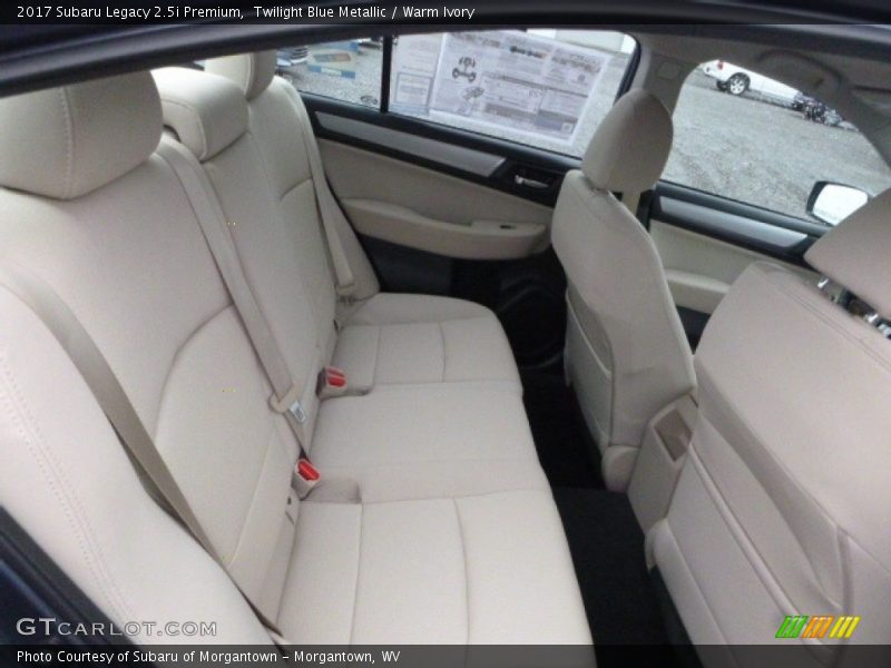 Twilight Blue Metallic / Warm Ivory 2017 Subaru Legacy 2.5i Premium