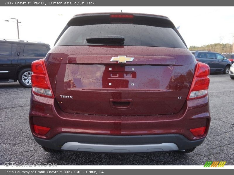 Crimson Metallic / Jet Black 2017 Chevrolet Trax LT