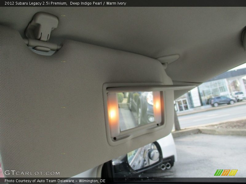 Deep Indigo Pearl / Warm Ivory 2012 Subaru Legacy 2.5i Premium