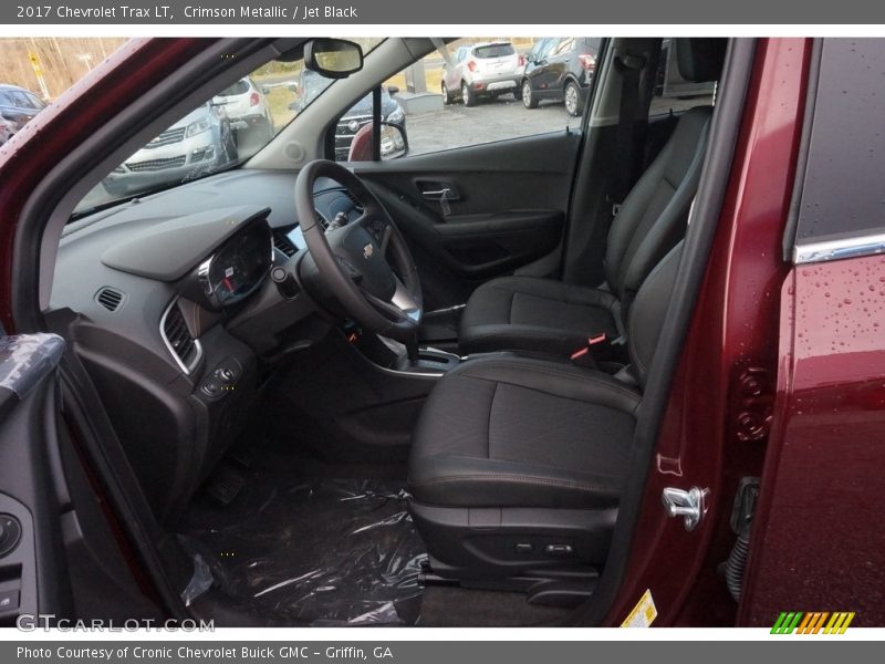 Crimson Metallic / Jet Black 2017 Chevrolet Trax LT