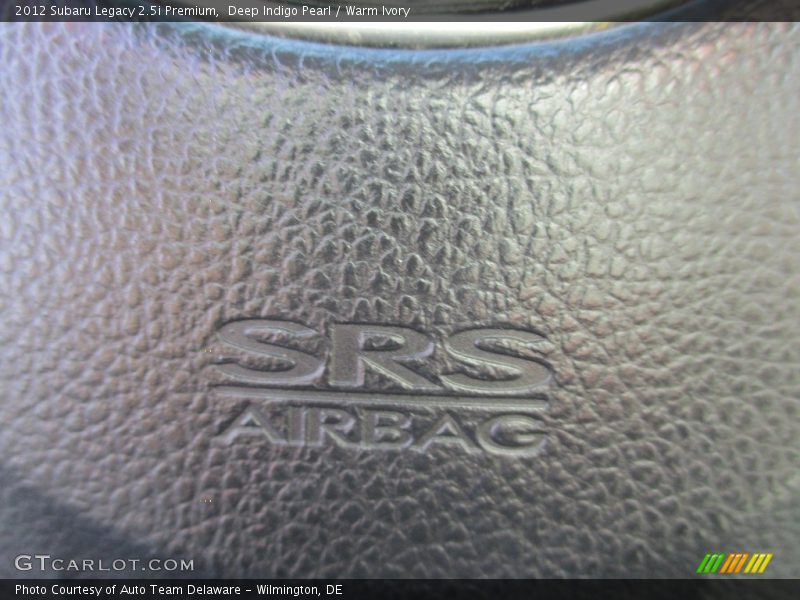 Deep Indigo Pearl / Warm Ivory 2012 Subaru Legacy 2.5i Premium