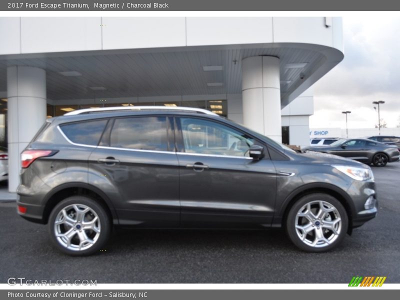 Magnetic / Charcoal Black 2017 Ford Escape Titanium