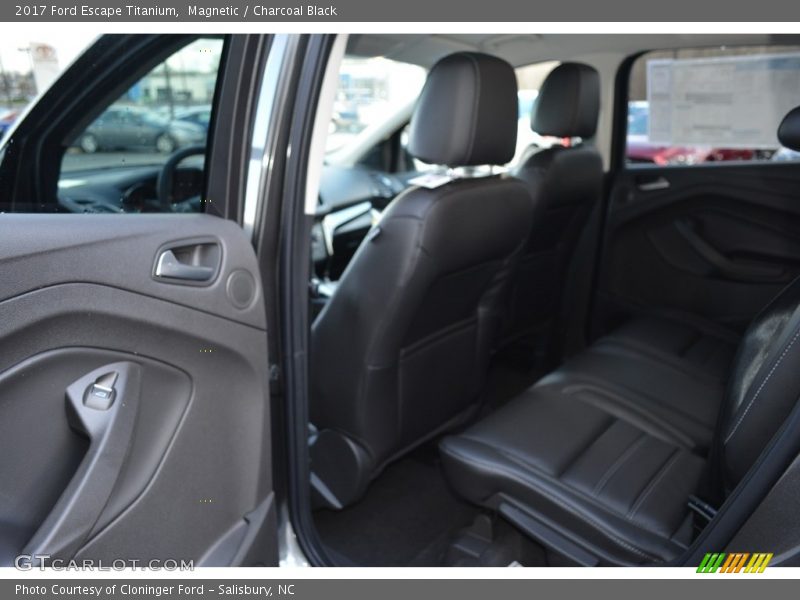 Magnetic / Charcoal Black 2017 Ford Escape Titanium