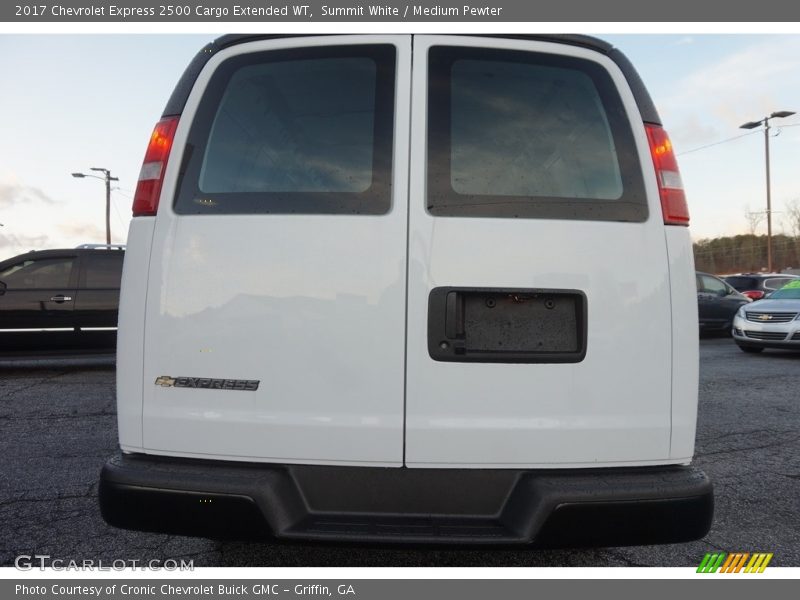 Summit White / Medium Pewter 2017 Chevrolet Express 2500 Cargo Extended WT