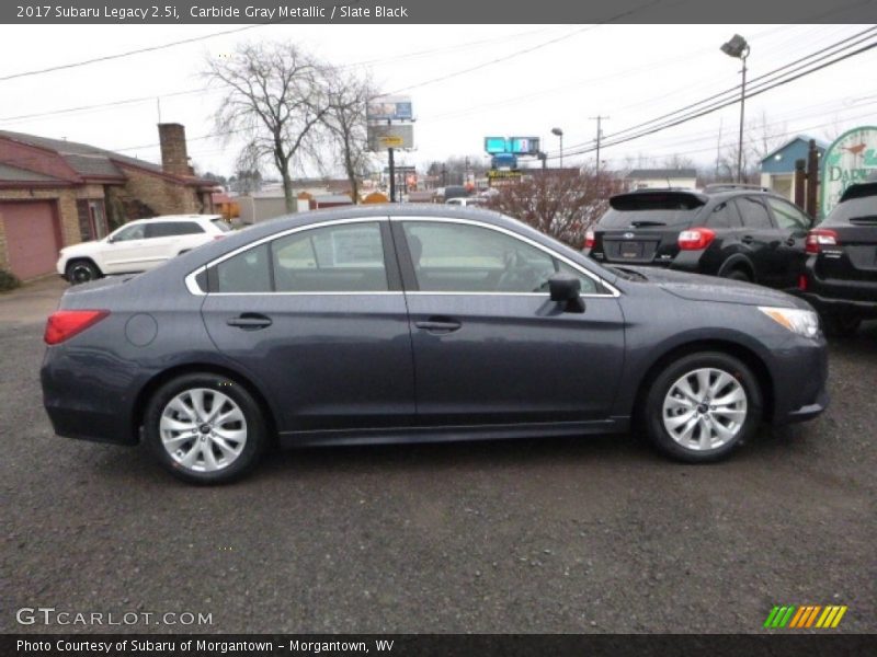 Carbide Gray Metallic / Slate Black 2017 Subaru Legacy 2.5i