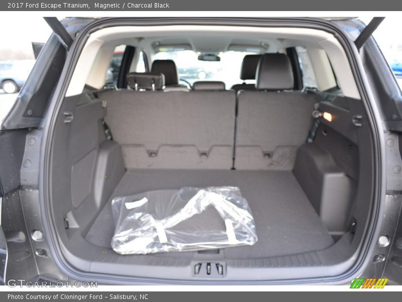 Magnetic / Charcoal Black 2017 Ford Escape Titanium