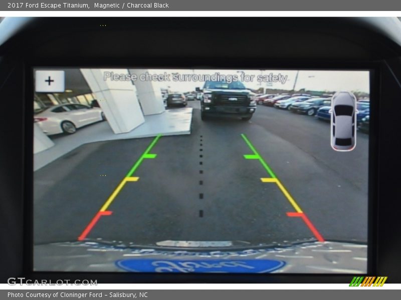 Magnetic / Charcoal Black 2017 Ford Escape Titanium