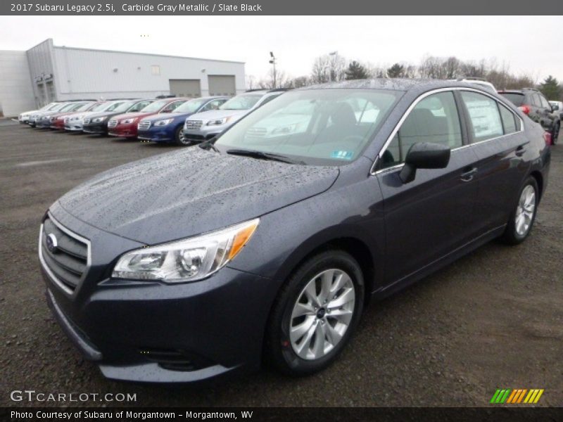 Carbide Gray Metallic / Slate Black 2017 Subaru Legacy 2.5i