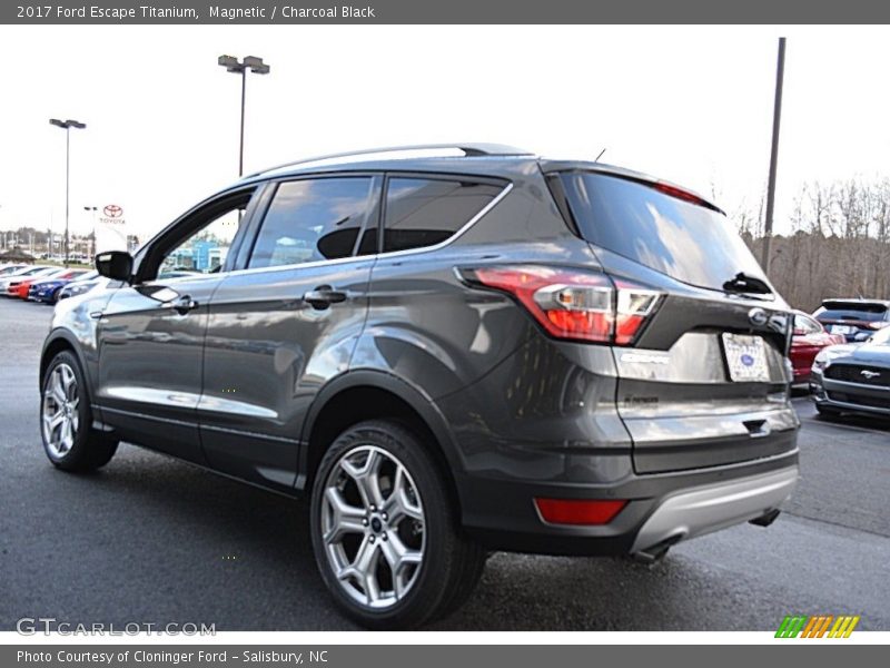Magnetic / Charcoal Black 2017 Ford Escape Titanium