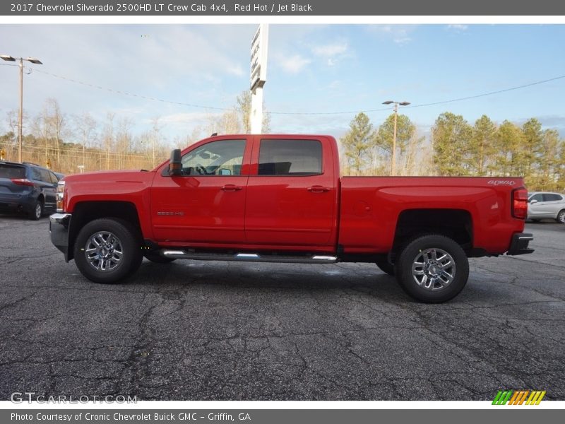  2017 Silverado 2500HD LT Crew Cab 4x4 Red Hot