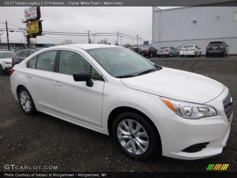 Crystal White Pearl / Warm Ivory 2017 Subaru Legacy 2.5i Premium