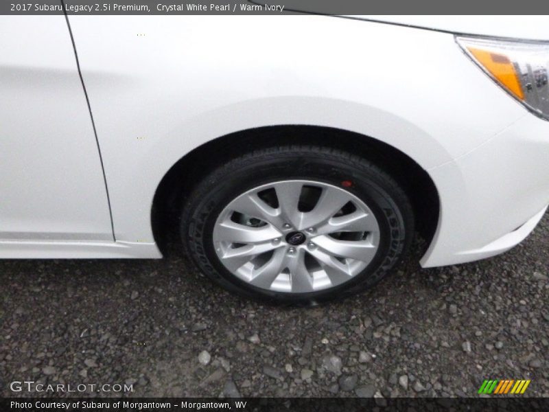 Crystal White Pearl / Warm Ivory 2017 Subaru Legacy 2.5i Premium