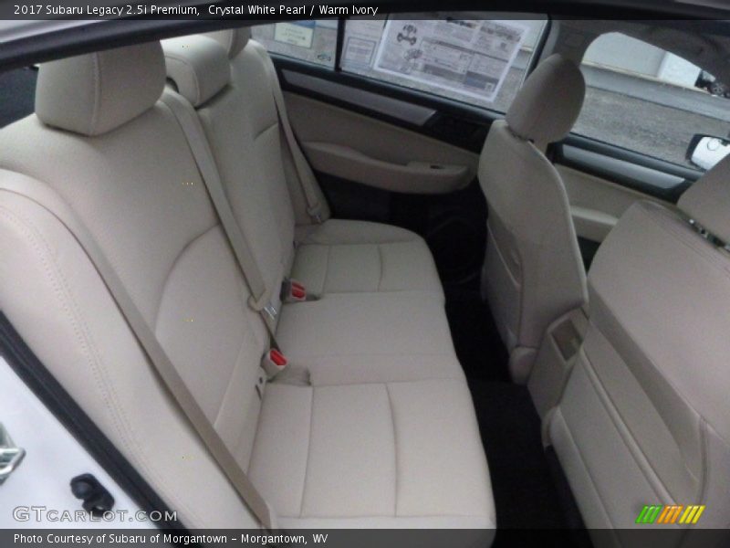 Crystal White Pearl / Warm Ivory 2017 Subaru Legacy 2.5i Premium