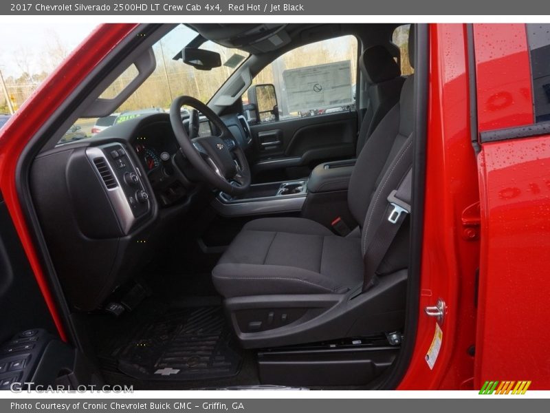Front Seat of 2017 Silverado 2500HD LT Crew Cab 4x4