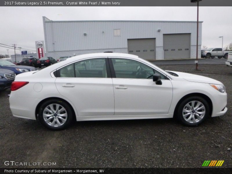 Crystal White Pearl / Warm Ivory 2017 Subaru Legacy 2.5i Premium