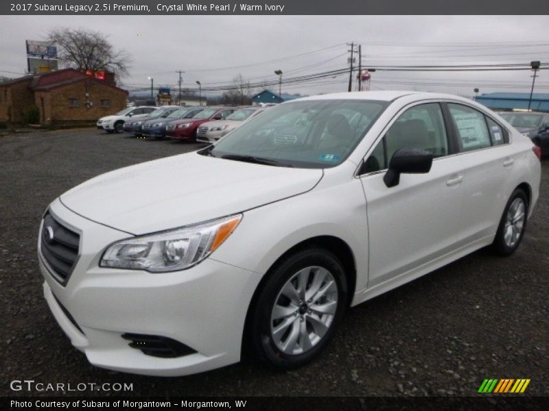 Crystal White Pearl / Warm Ivory 2017 Subaru Legacy 2.5i Premium