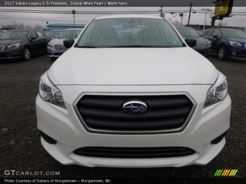 Crystal White Pearl / Warm Ivory 2017 Subaru Legacy 2.5i Premium
