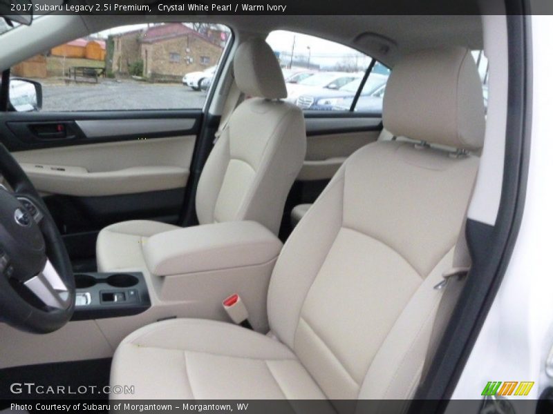 Crystal White Pearl / Warm Ivory 2017 Subaru Legacy 2.5i Premium