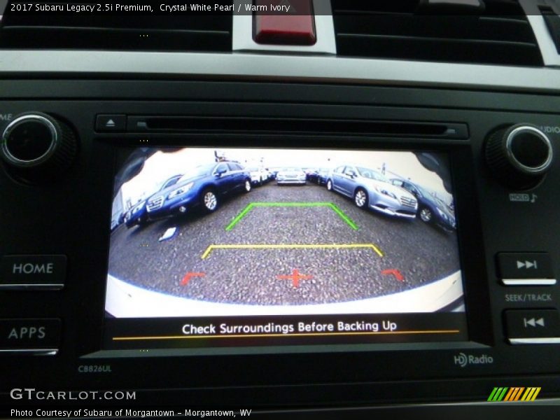Crystal White Pearl / Warm Ivory 2017 Subaru Legacy 2.5i Premium