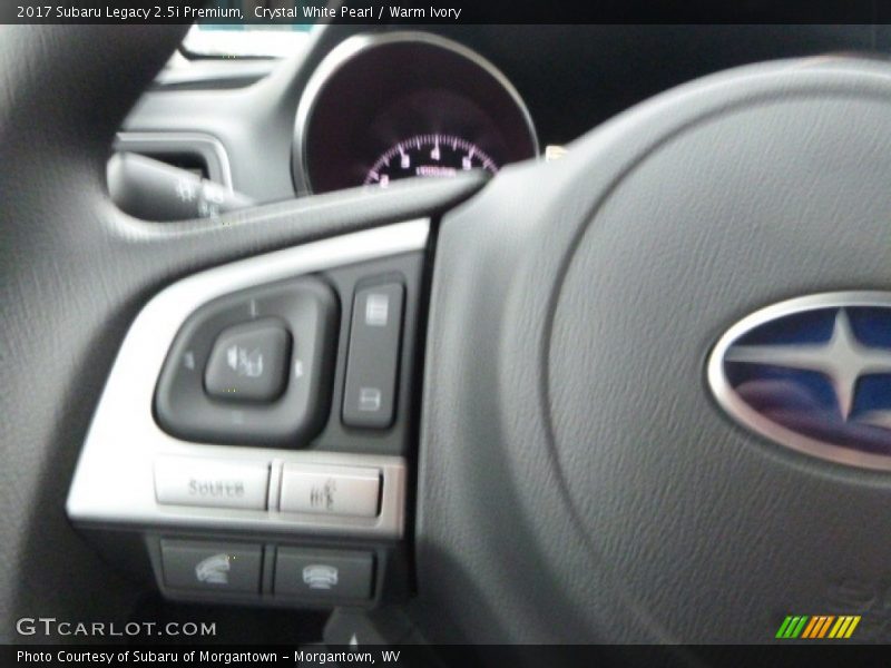 Crystal White Pearl / Warm Ivory 2017 Subaru Legacy 2.5i Premium