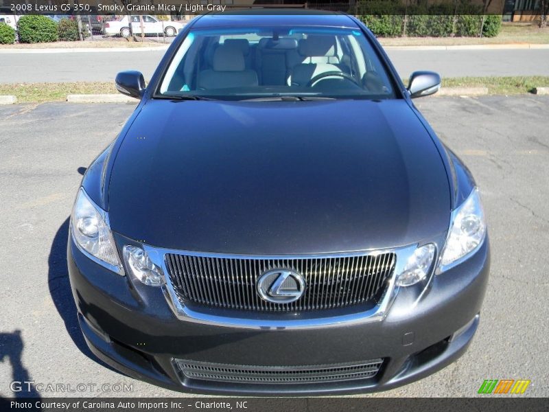 Smoky Granite Mica / Light Gray 2008 Lexus GS 350