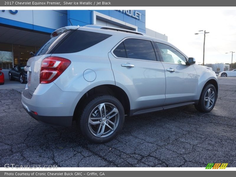 Silver Ice Metallic / Jet Black 2017 Chevrolet Equinox Premier