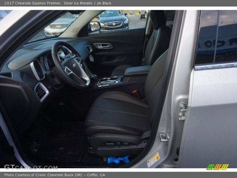 Silver Ice Metallic / Jet Black 2017 Chevrolet Equinox Premier