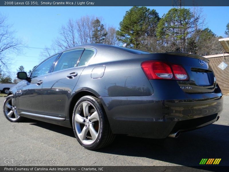 Smoky Granite Mica / Light Gray 2008 Lexus GS 350