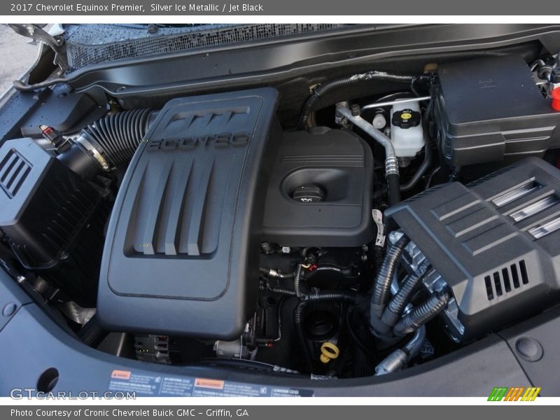 Silver Ice Metallic / Jet Black 2017 Chevrolet Equinox Premier