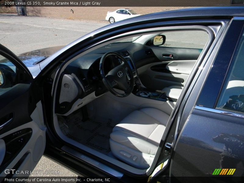 Smoky Granite Mica / Light Gray 2008 Lexus GS 350