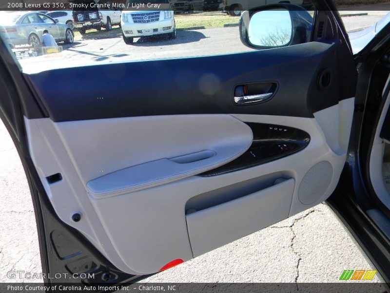 Smoky Granite Mica / Light Gray 2008 Lexus GS 350