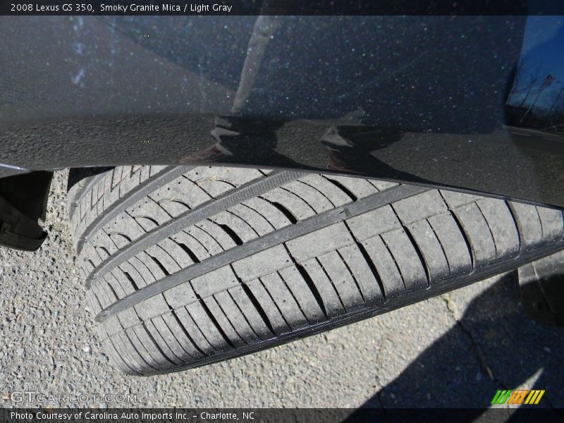 Smoky Granite Mica / Light Gray 2008 Lexus GS 350