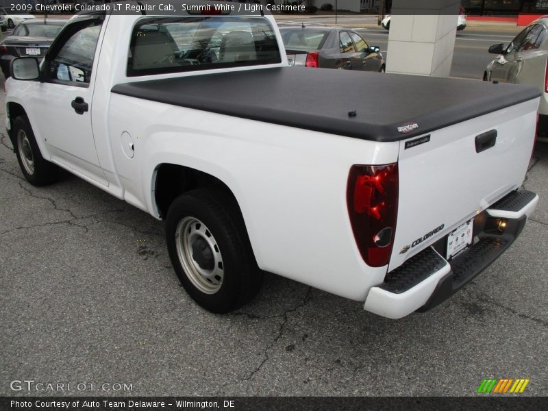 Summit White / Light Cashmere 2009 Chevrolet Colorado LT Regular Cab