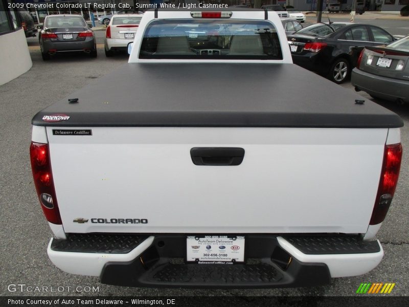 Summit White / Light Cashmere 2009 Chevrolet Colorado LT Regular Cab