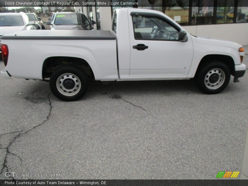 Summit White / Light Cashmere 2009 Chevrolet Colorado LT Regular Cab