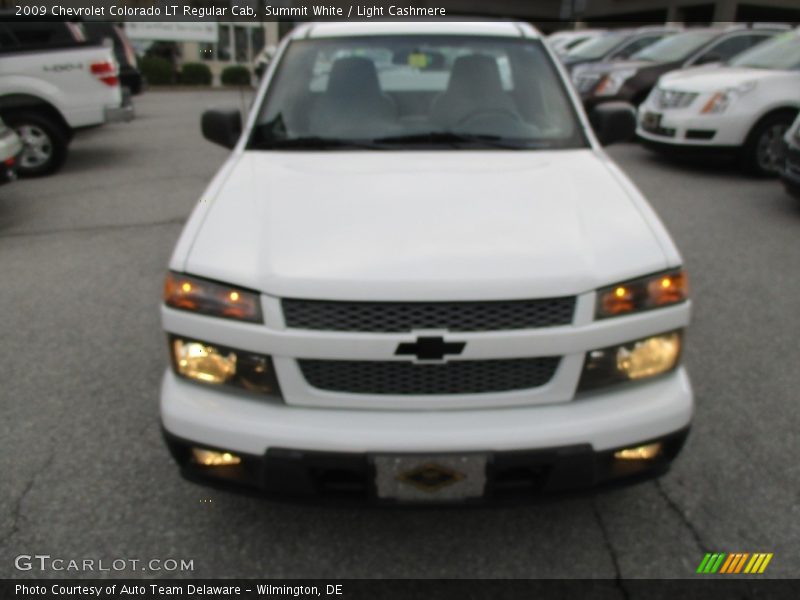Summit White / Light Cashmere 2009 Chevrolet Colorado LT Regular Cab