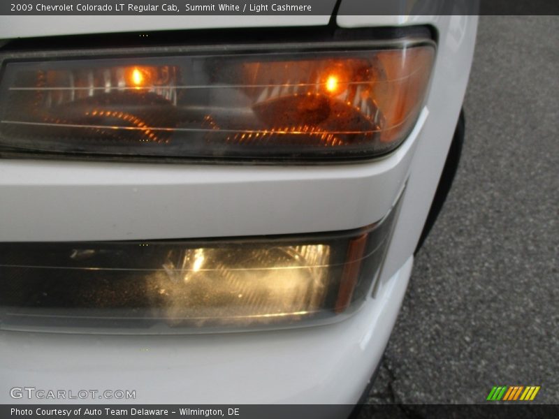 Summit White / Light Cashmere 2009 Chevrolet Colorado LT Regular Cab