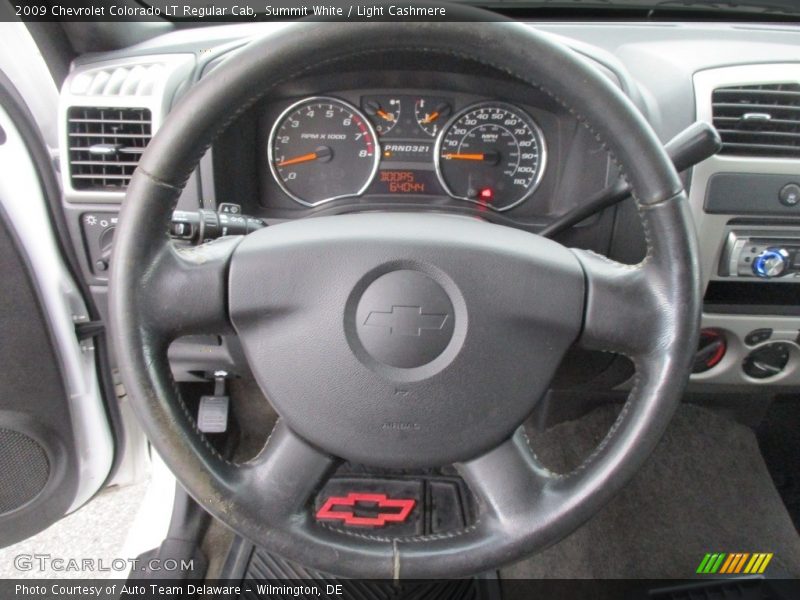 Summit White / Light Cashmere 2009 Chevrolet Colorado LT Regular Cab