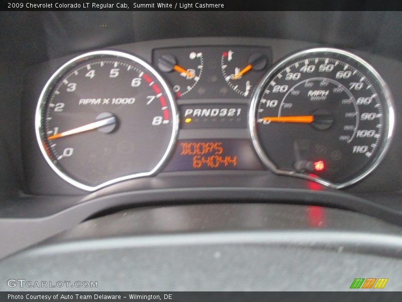 Summit White / Light Cashmere 2009 Chevrolet Colorado LT Regular Cab