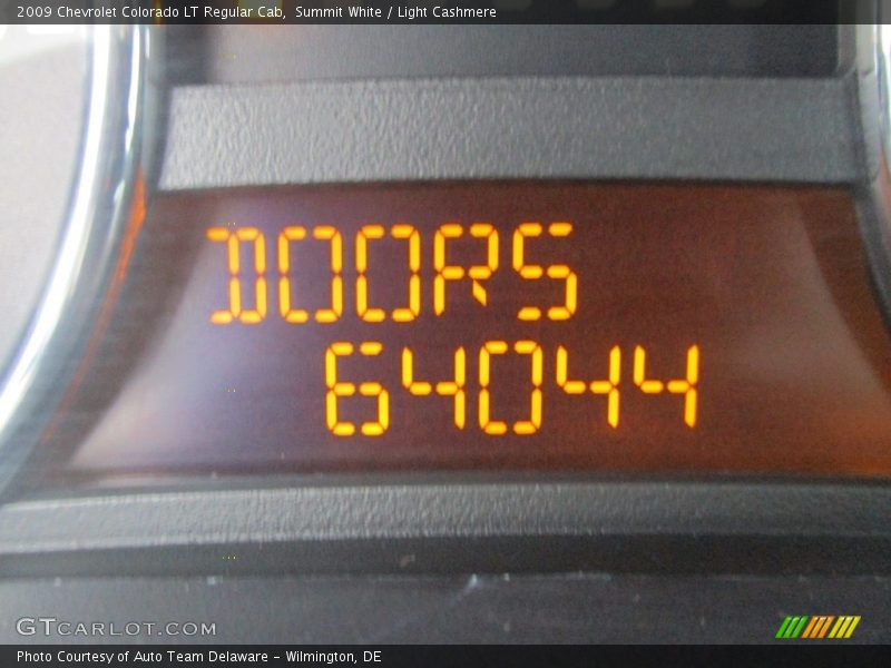 Summit White / Light Cashmere 2009 Chevrolet Colorado LT Regular Cab