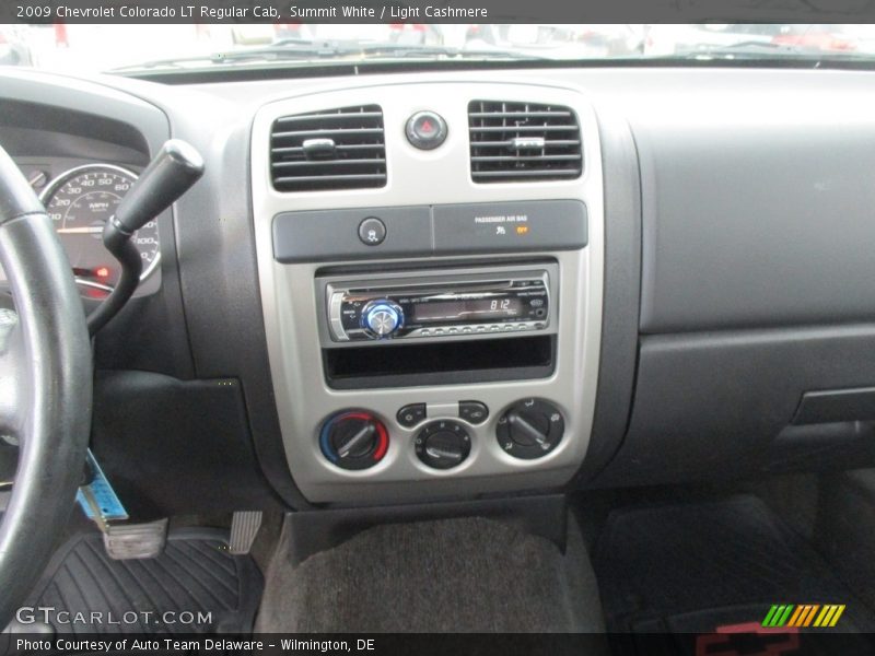 Summit White / Light Cashmere 2009 Chevrolet Colorado LT Regular Cab