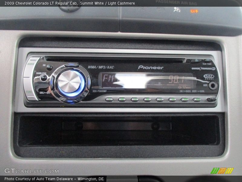 Summit White / Light Cashmere 2009 Chevrolet Colorado LT Regular Cab