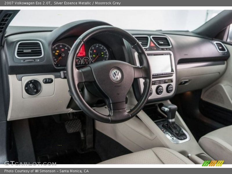 Silver Essence Metallic / Moonrock Grey 2007 Volkswagen Eos 2.0T