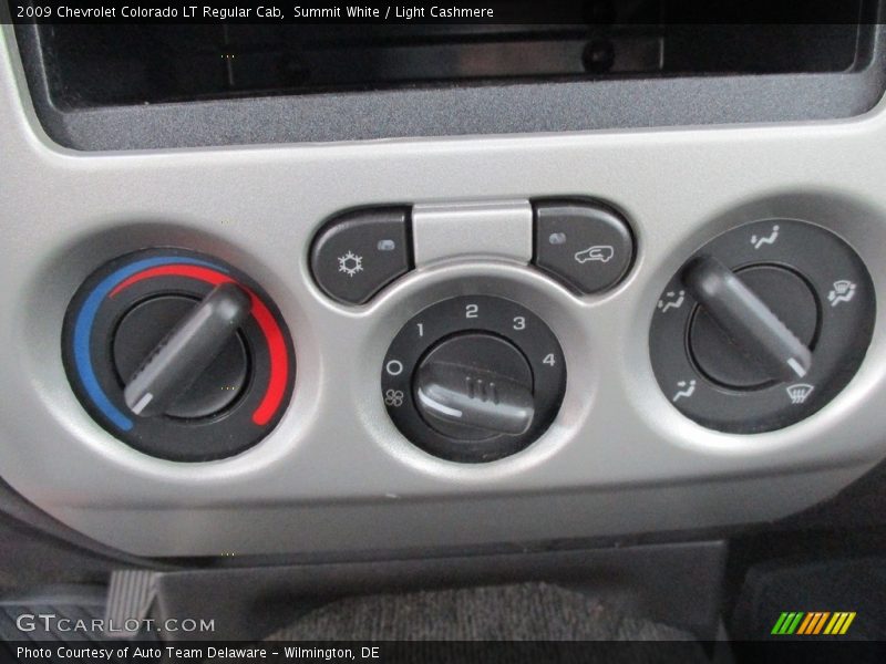 Summit White / Light Cashmere 2009 Chevrolet Colorado LT Regular Cab