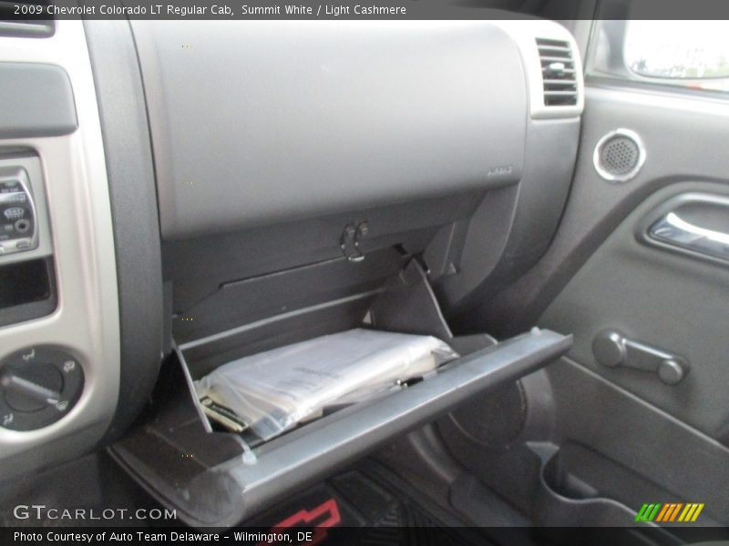 Summit White / Light Cashmere 2009 Chevrolet Colorado LT Regular Cab