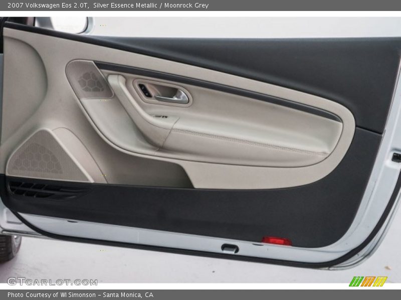 Silver Essence Metallic / Moonrock Grey 2007 Volkswagen Eos 2.0T