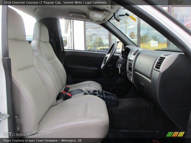 Summit White / Light Cashmere 2009 Chevrolet Colorado LT Regular Cab