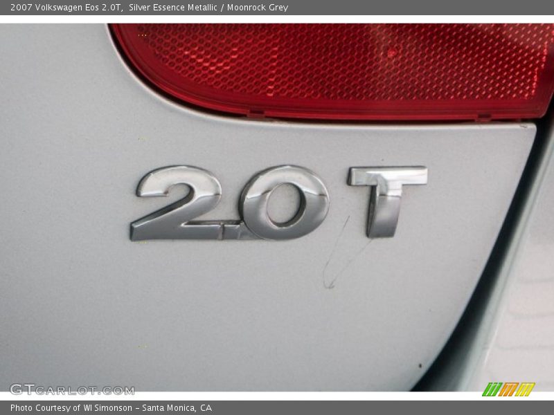 Silver Essence Metallic / Moonrock Grey 2007 Volkswagen Eos 2.0T