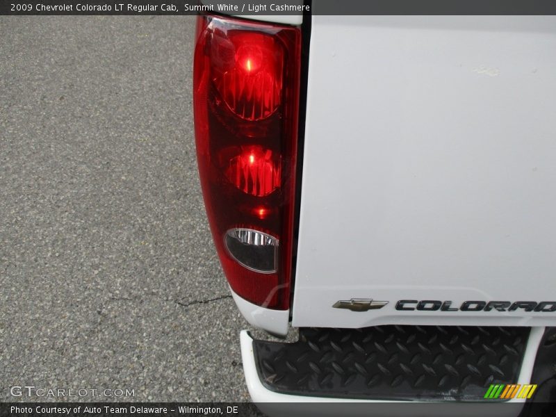 Summit White / Light Cashmere 2009 Chevrolet Colorado LT Regular Cab