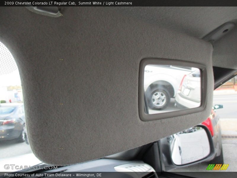 Summit White / Light Cashmere 2009 Chevrolet Colorado LT Regular Cab